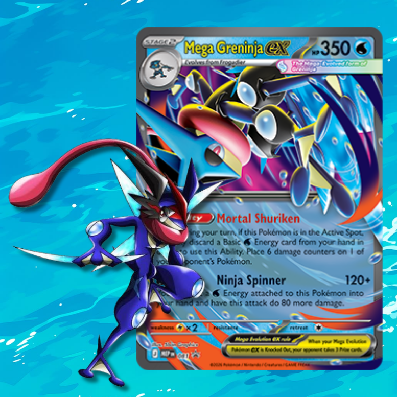POKEMON TCG MEGA GRENINJA EX PREMIUM COLLECTION POKEMON TCG MEGA GRENINJA EX PREMIUM COLLECTION