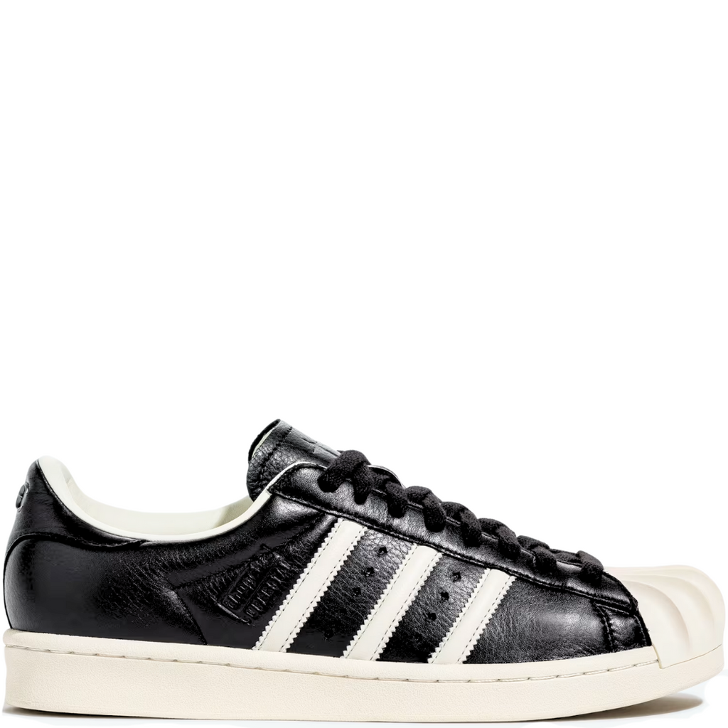 ADIDAS X THUG CLUB SUPERSTAR VINTAGE CORE BLACK CREAM WHITE