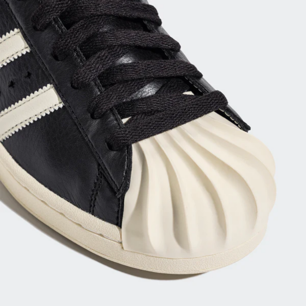 ADIDAS X THUG CLUB SUPERSTAR VINTAGE CORE BLACK CREAM WHITE