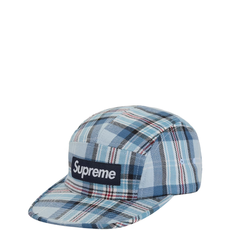SUPREME LOCHCARRON LIGHT BLUE CAMP CAP (FW25)