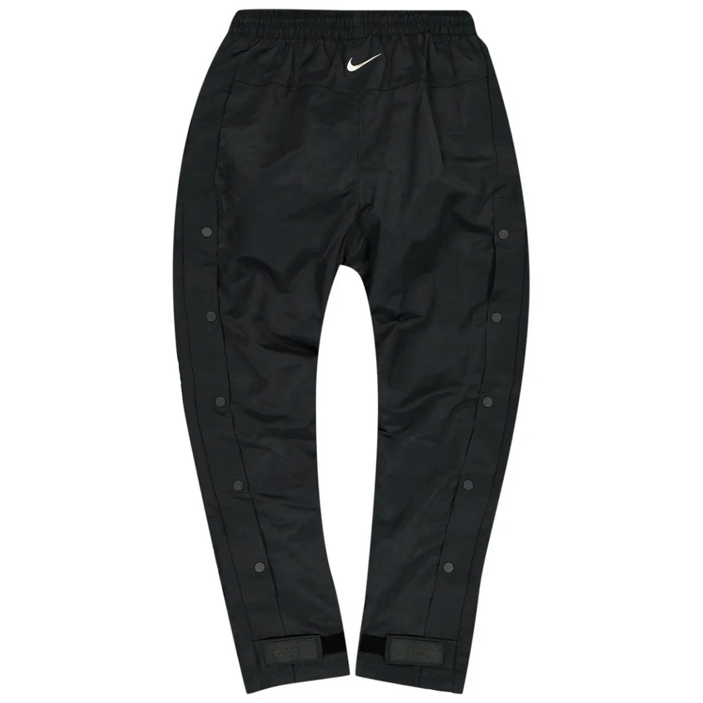 NIKE X FEAR OF GOD NYLON OFF NOIR WARM UP PANTS