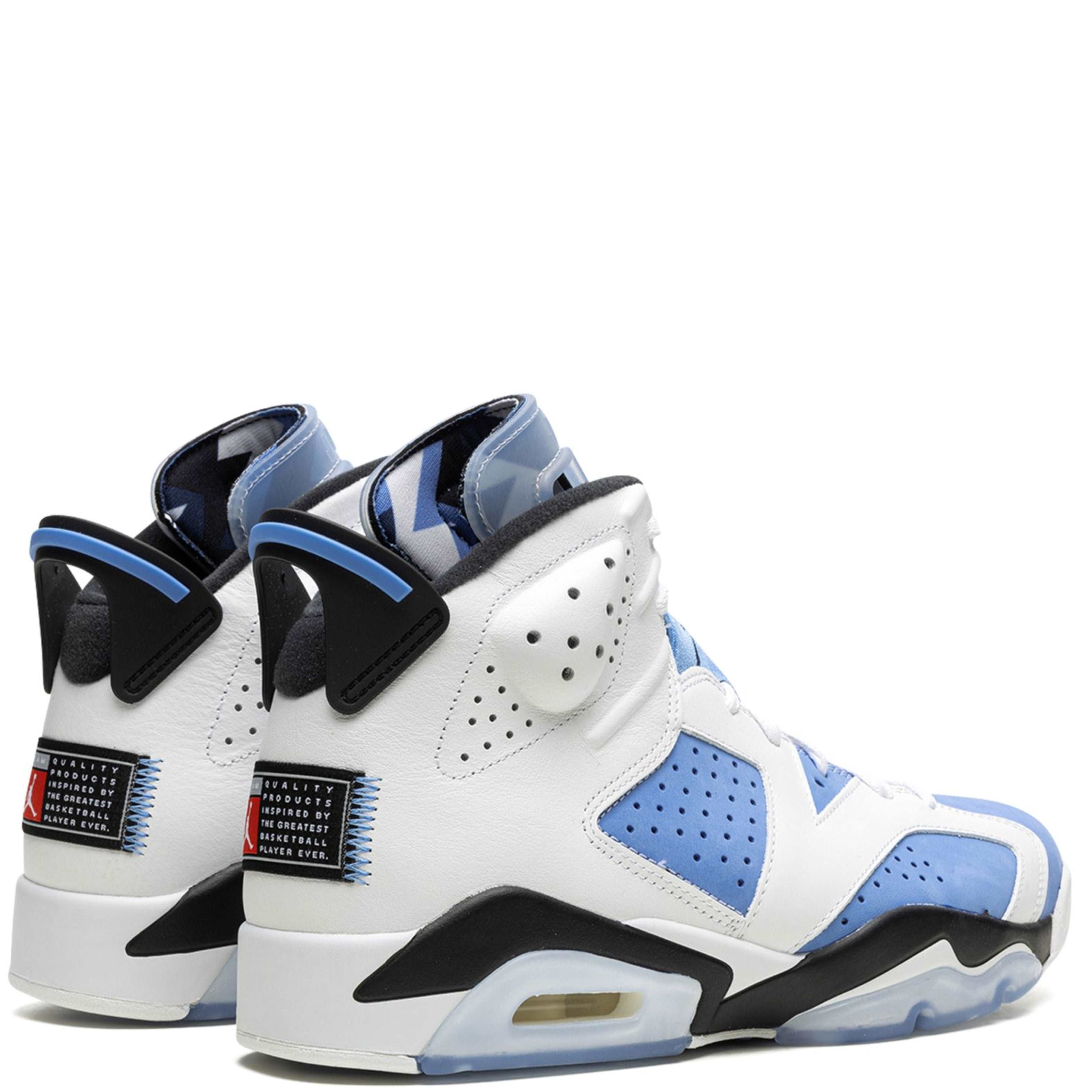 AIR JORDAN 6 RETRO UNIVERSITY BLUE UNC