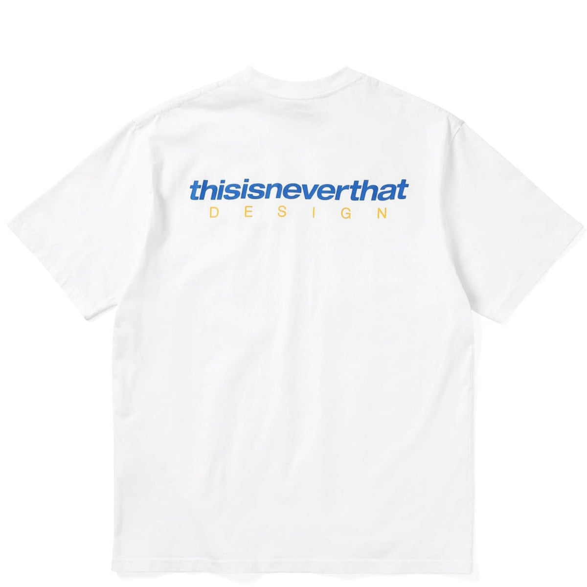 THISISNEVERTHAT DSN LOGO WHITE TEE