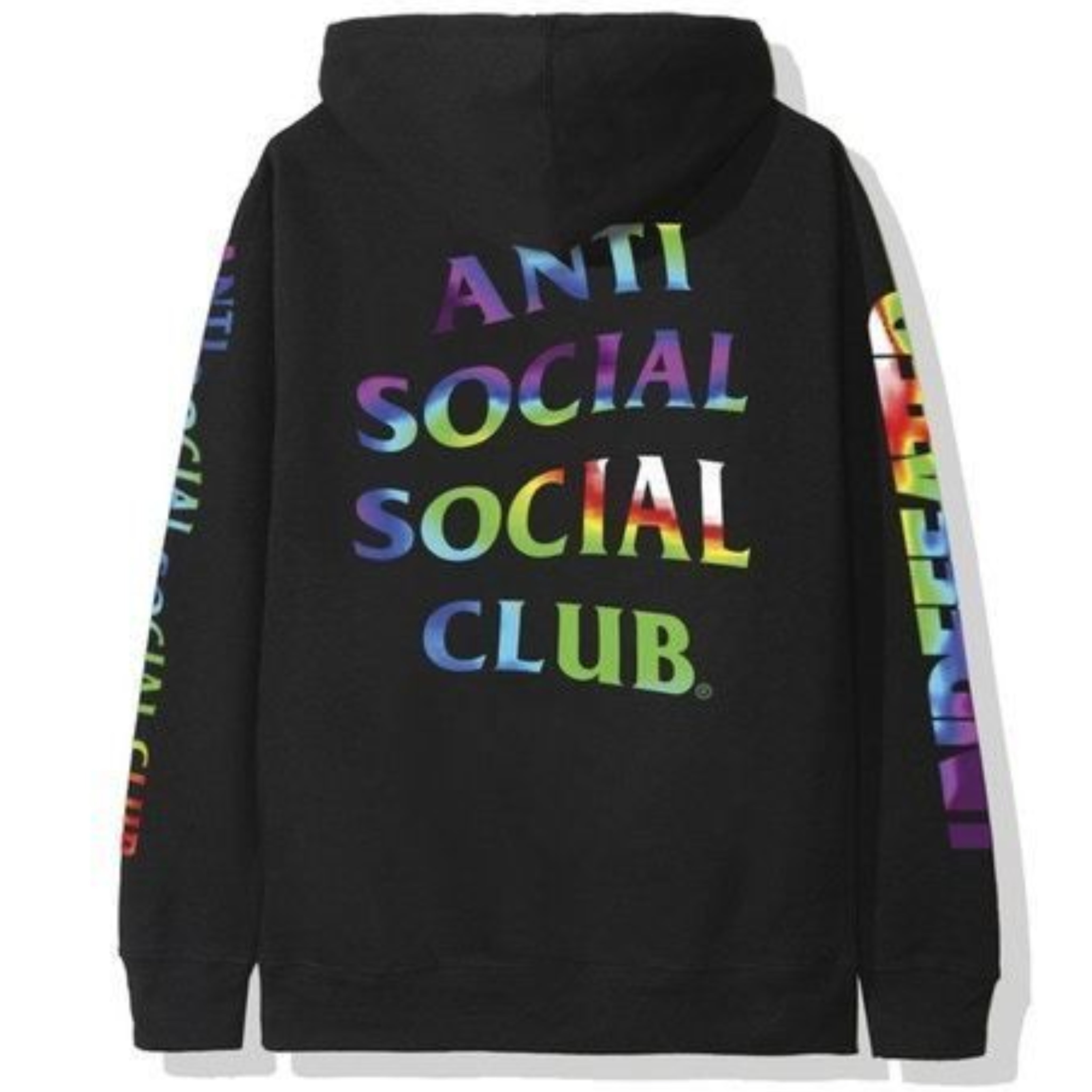 UNDEFEATED X ANTI SOCIAL SOCIAL CLUB HOT IN HERE BLACK HOODIE