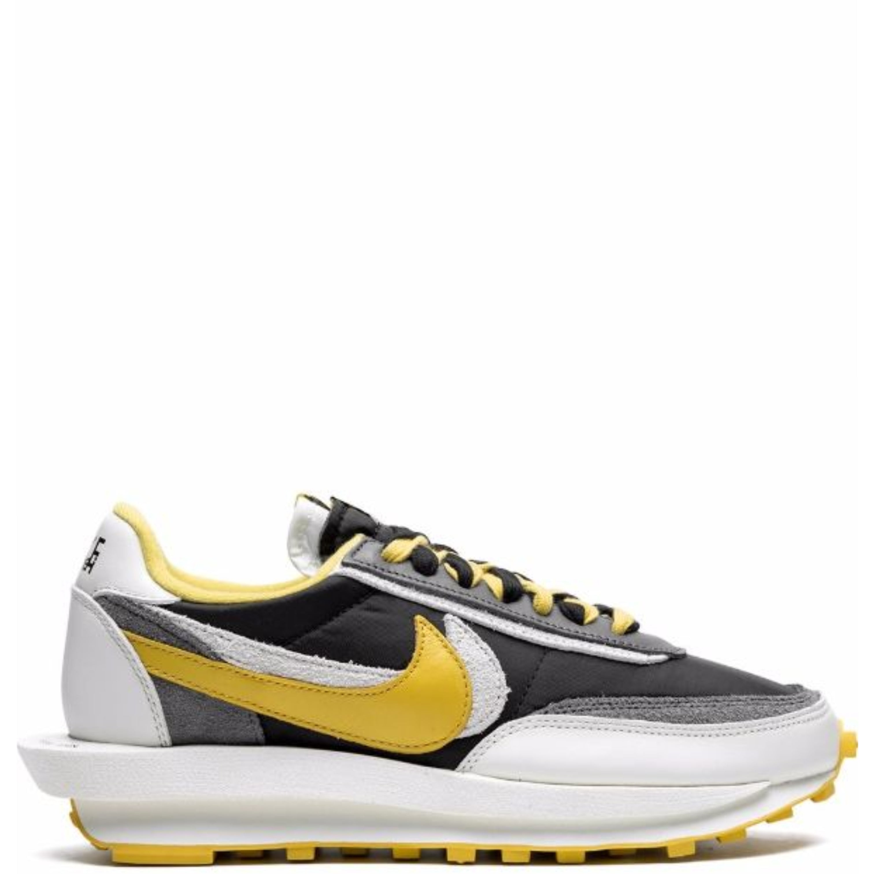 NIKE X SACAI X UNDERCOVER LDWAFFLE BLACK BRIGHT CITRON