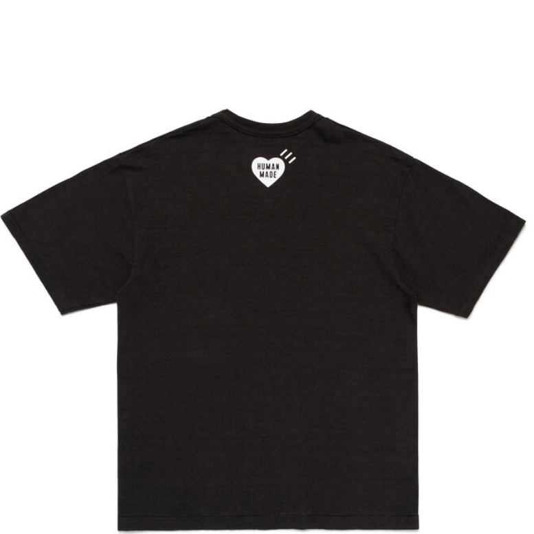 HUMAN MADE ANIMAL GRAPHIC JAMSIL BLACK TEE HUMAN MADE ANIMAL GRAPHIC JAMSIL BLACK TEE