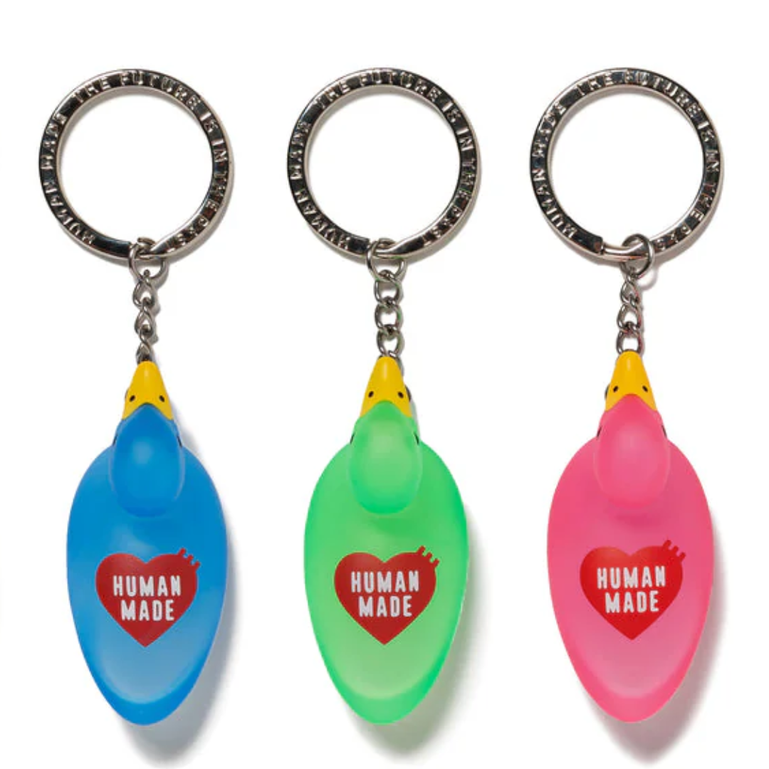 【新品・即発送】 HUMAN MADE ダック PVC キーチェーン 5色セット HUMAN MADE Duck PVC キーチェーン 全5色 まとめ売り HUMAN MADE
