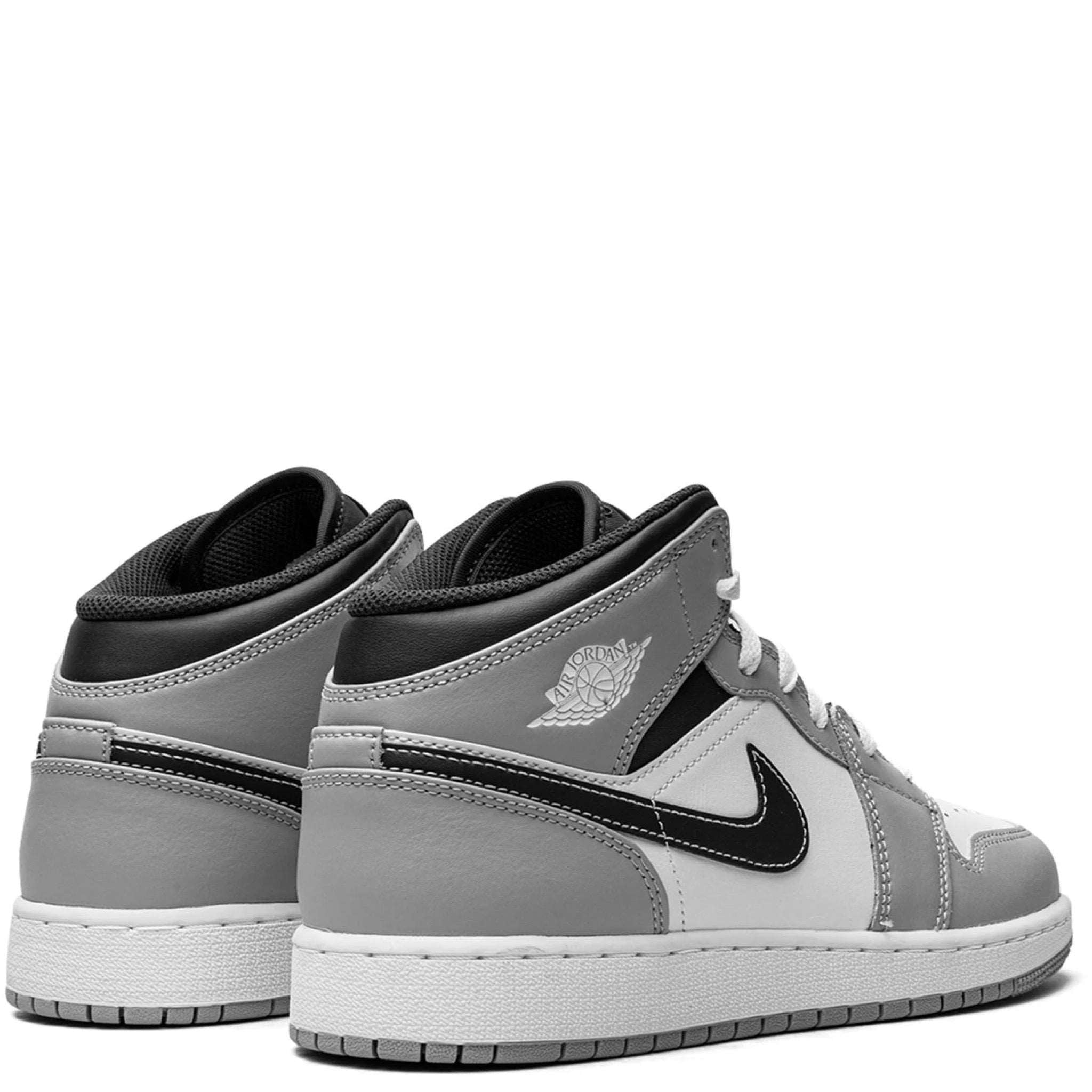 Smoke Gray Aj1 Mid Smoke Air Jordan Mid 'Smoke Grey' — Kick Game