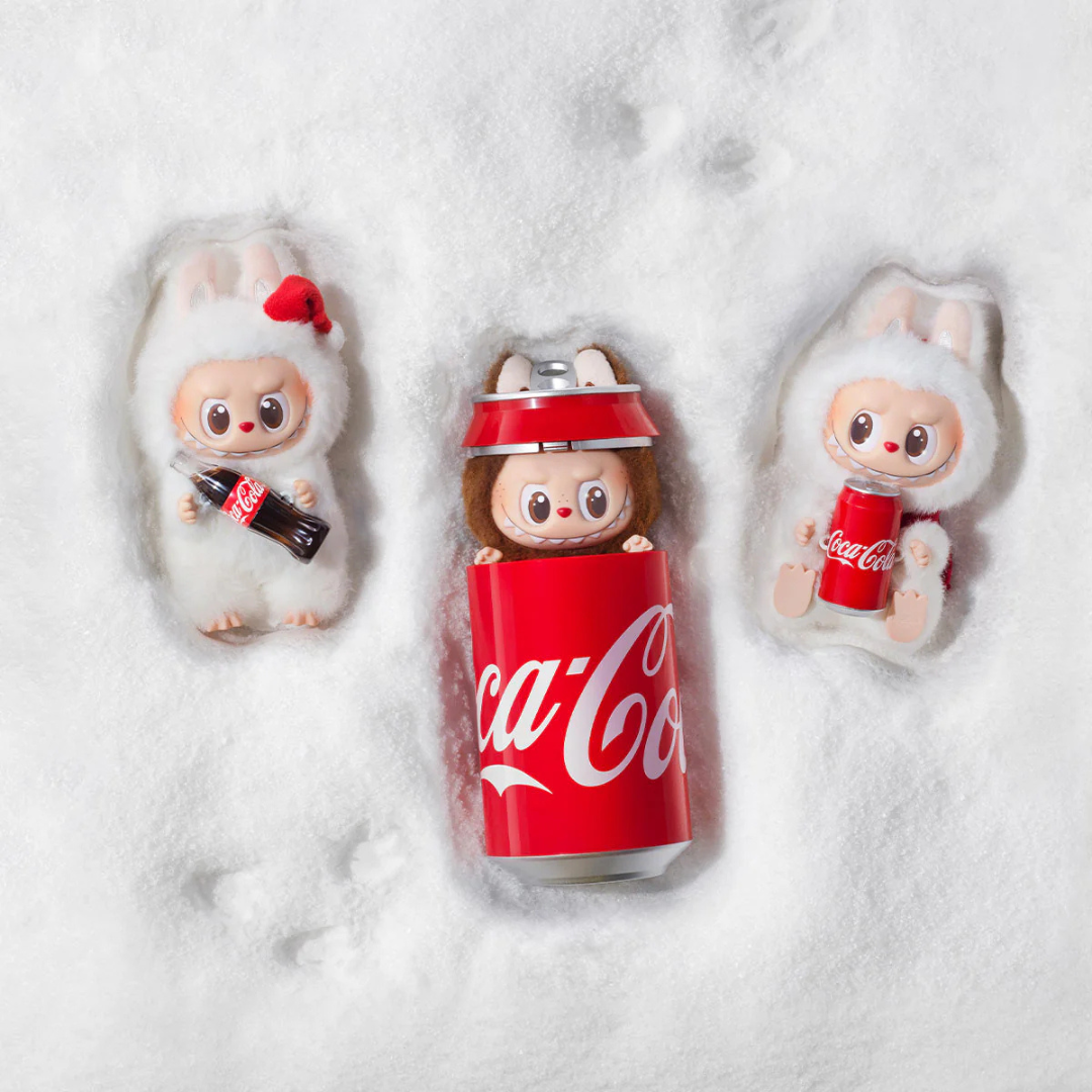labubu コカコーラ　VINYL FACE Coca-Cola キーホルダー The_Monsters_Labubu_COCA_COLA_