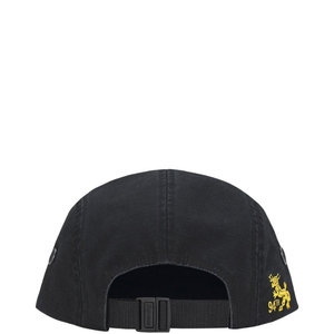 SUPREME MILITARY BLACK CAMP CAP (SS26)