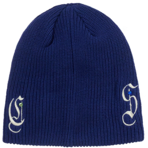 SUPREME AOI GEMS BLUE BEANIE