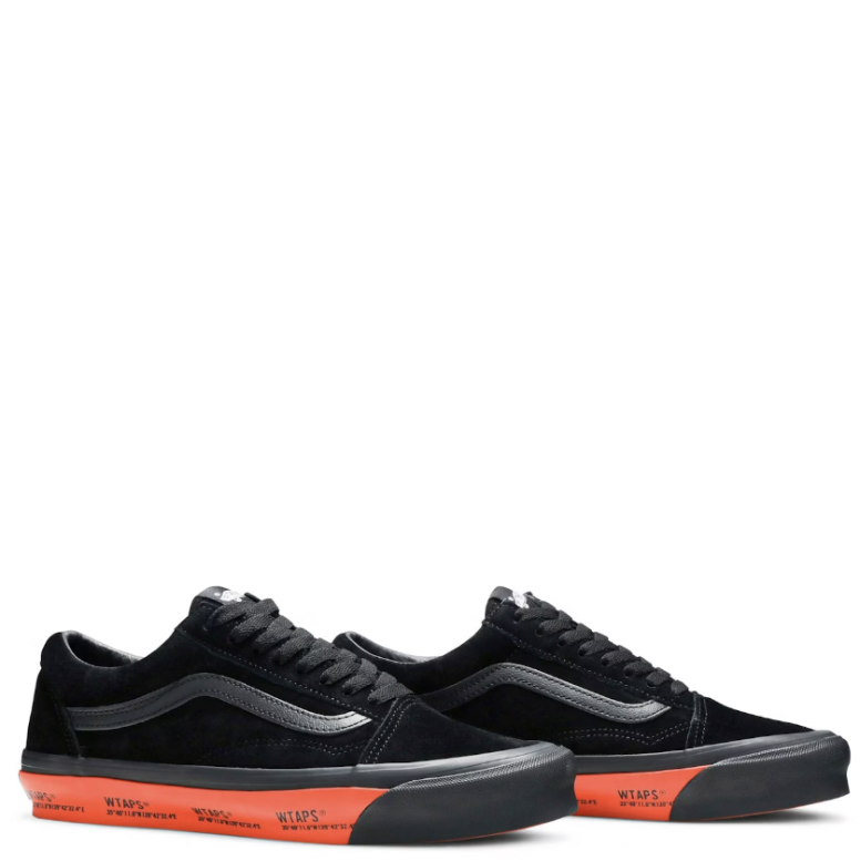 VANS X WTAPS OLD SCHOOL BLACK ORANGE