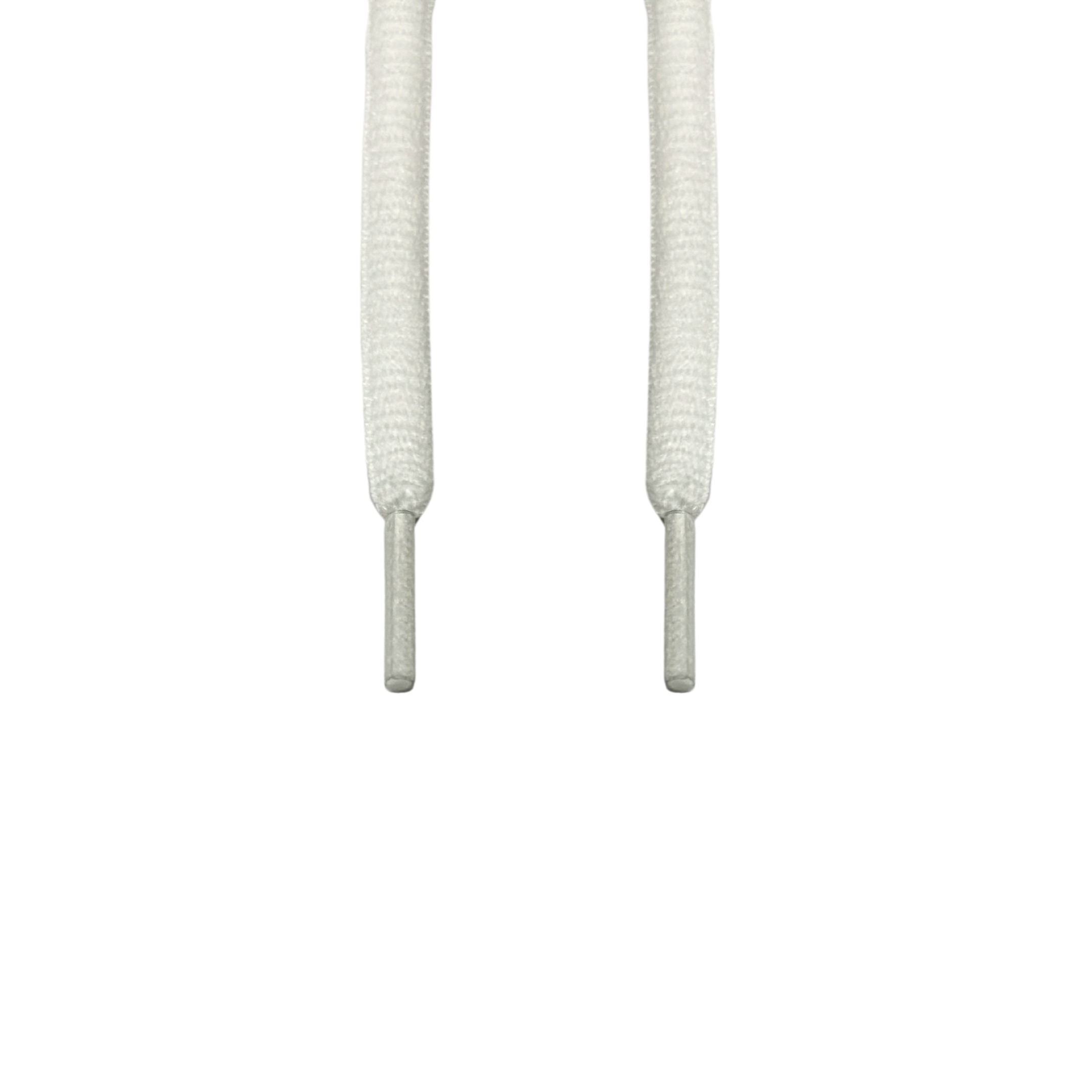 OVAL SHOE LACES WHITE