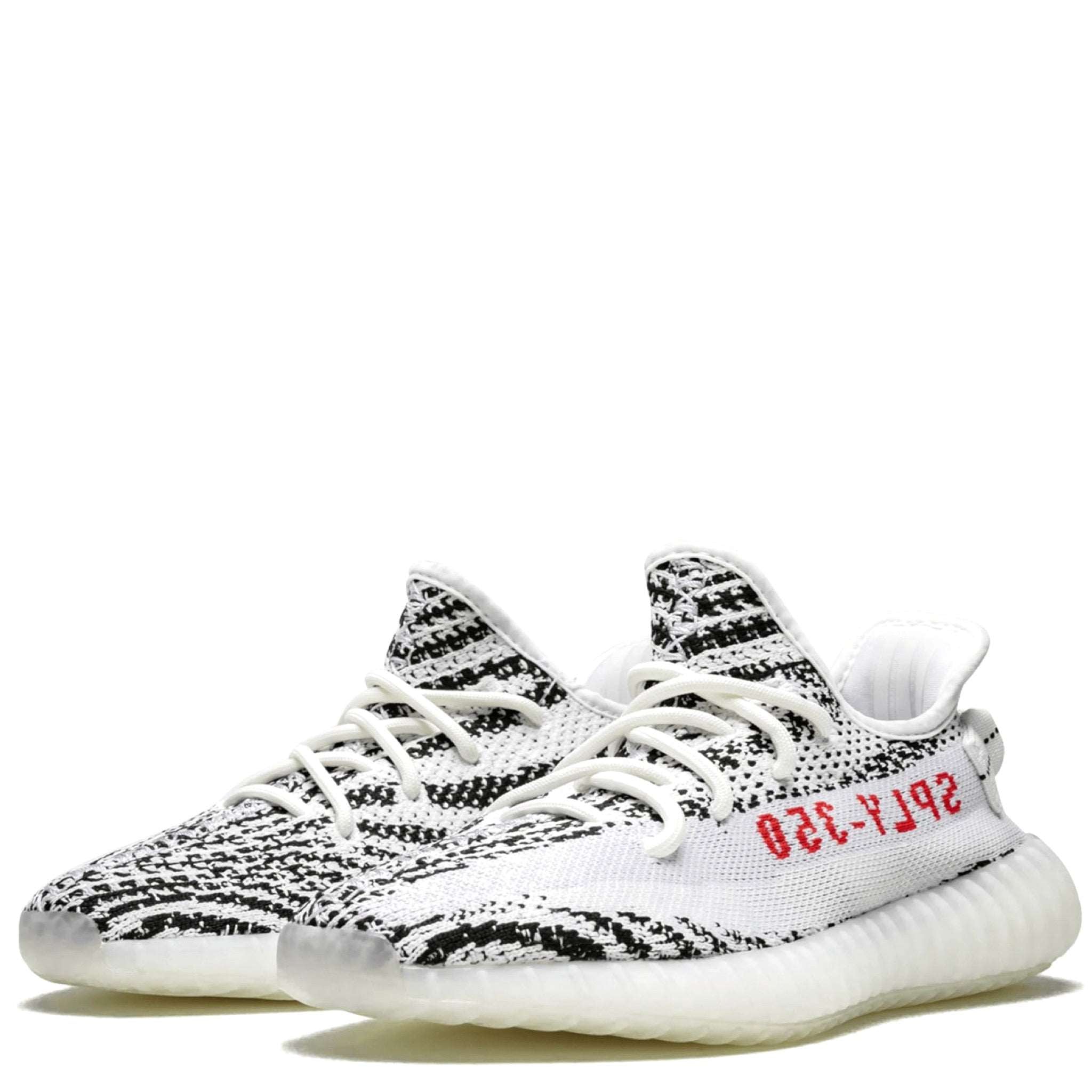 Adidas Yeezy Boost Zebra Sneaker 