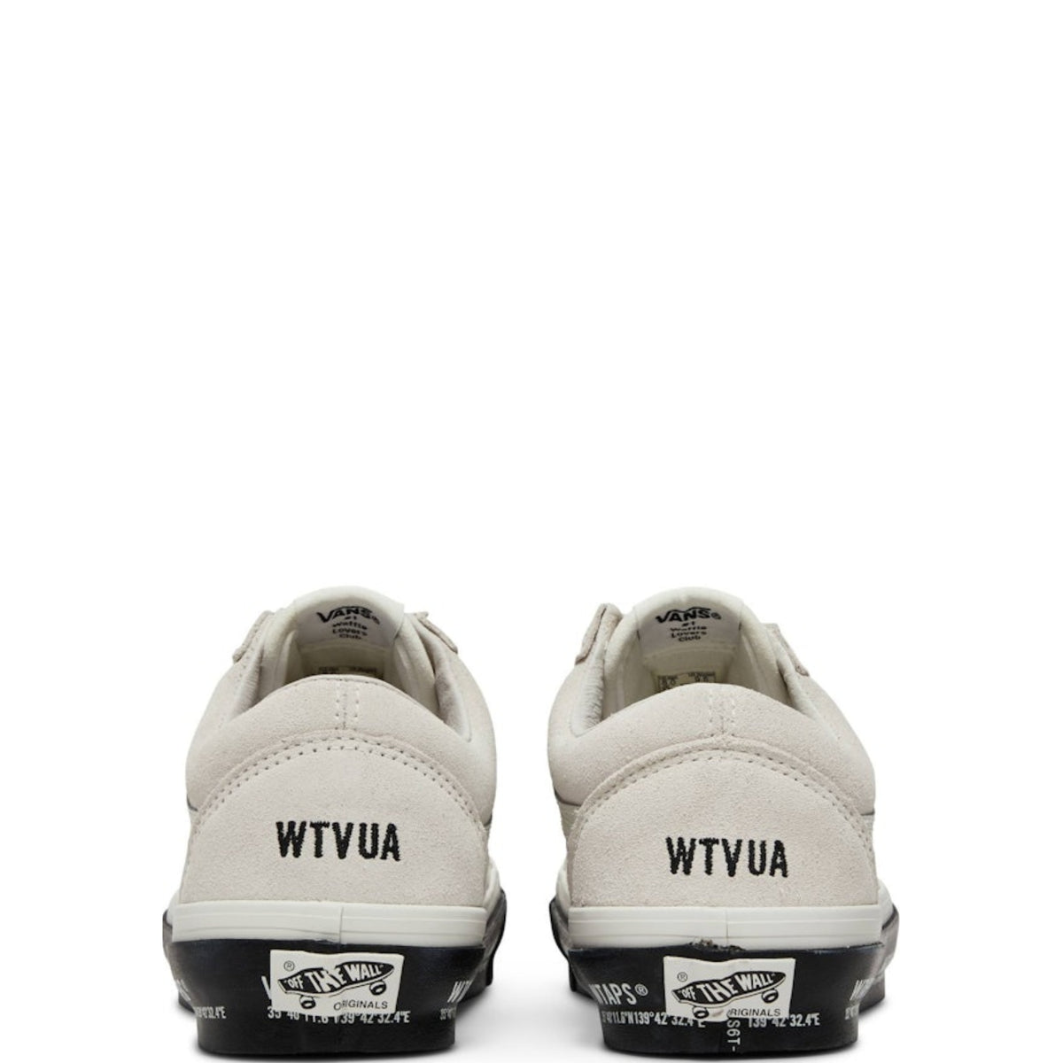VANS X WTAPS OLD SKOOL WHITE BLACK