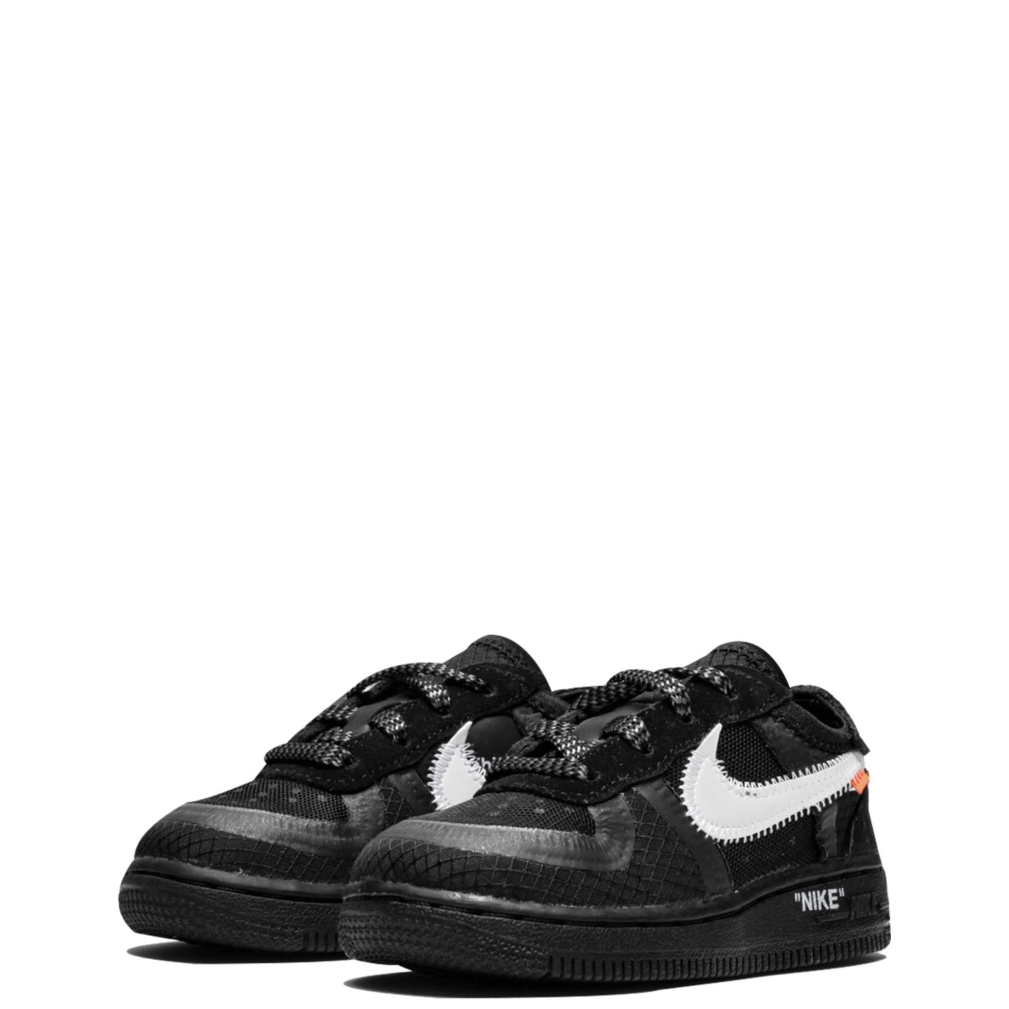 NIKE X OFF-WHITE AIR FORCE 1 LOW BLACK (TD)